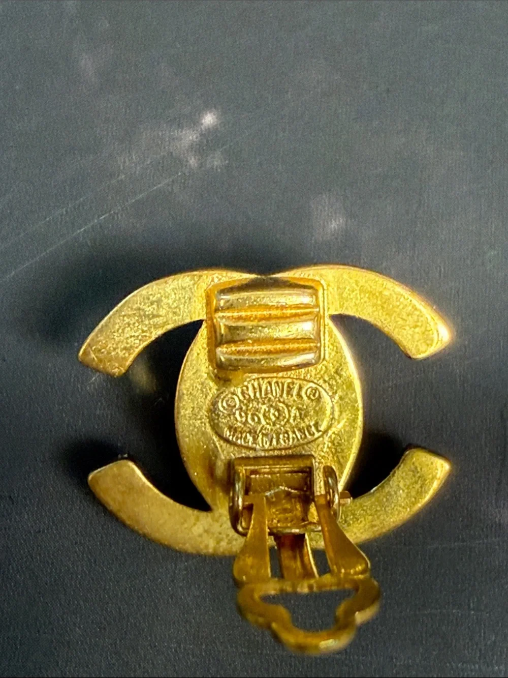 Super Collectible Chanel Turnlock Rhinestone Clips